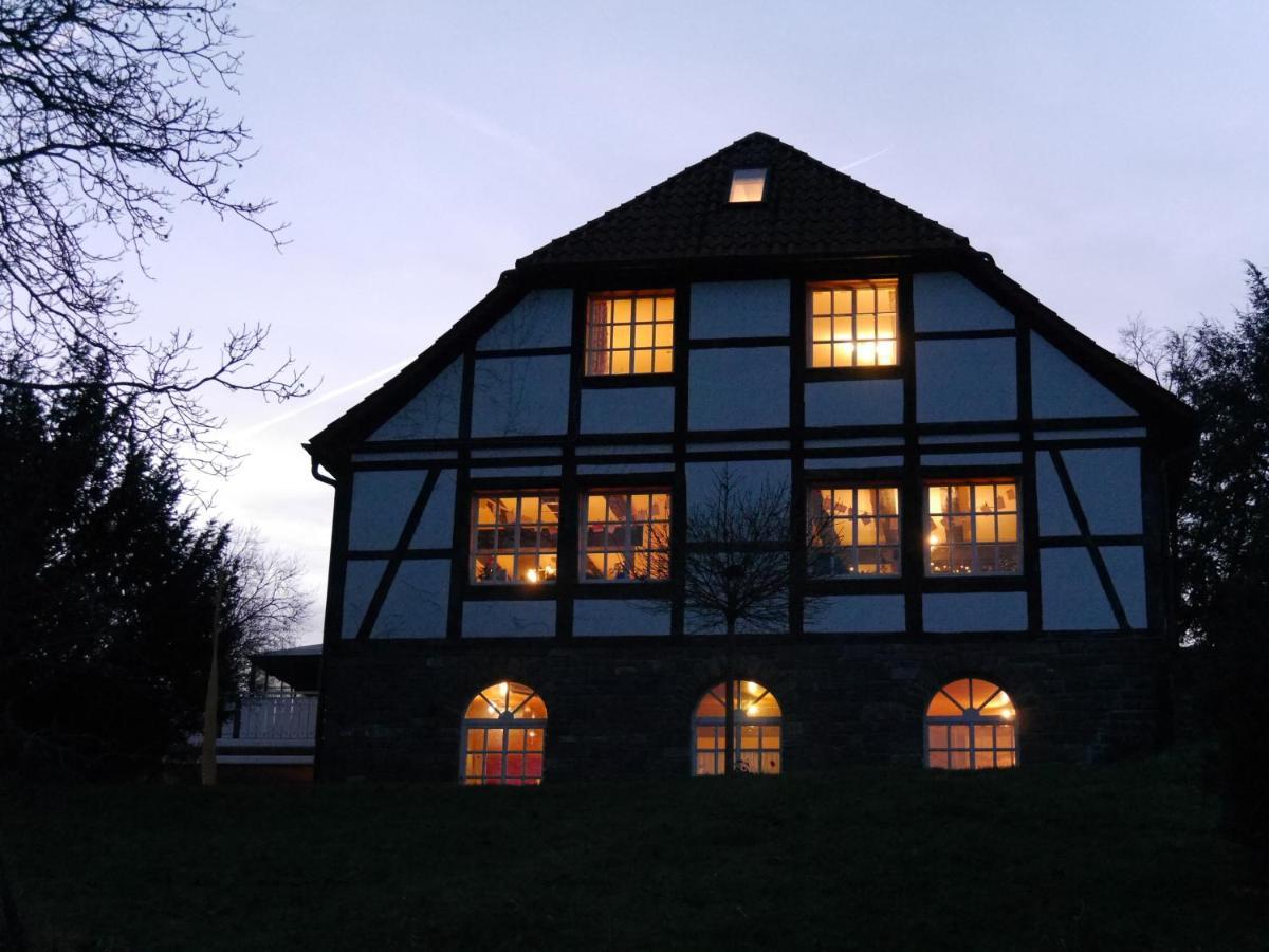Ferienwohnung Weserblick Polle エクステリア 写真